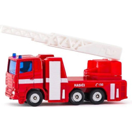 Hasičské auto s výsuvným žebříkem