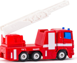 Hasičské auto s výsuvným žebříkem
