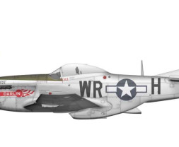 1:72 North American P-51K Mustang