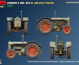 1:35 Land Utility Tractor Standard N Mod. 1940–41 Green