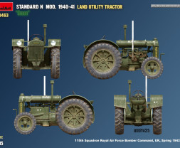 1:35 Land Utility Tractor Standard N Mod. 1940–41 Green
