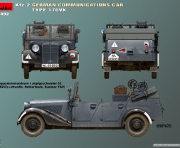 1:35 Kfz.2 German Communications Car Type 170VK