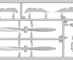 1:48 Republic P-47D-15/16 Thunderbolt PTO Razorbacks (Basic kit)