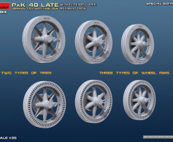 1:35 German 7.5cm PaK 40 Late w/ Elite Artillerie Regiment Crew (Special Edition)