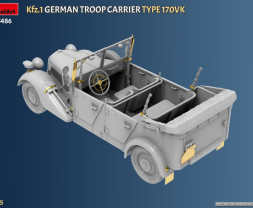 1:35 Kfz.1 German Troop Carrier Type 170VK 