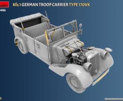 1:35 Kfz.1 German Troop Carrier Type 170VK 