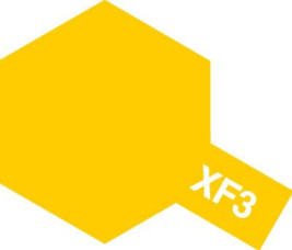 Barva Tamiya akryl XF-3 Flat Yellow (23ml)