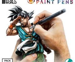 Green Stuff World nachfüllbare Filzstifte, Spitzengröße #0,7 (6 Stück)