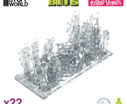 3D Printed Set Putrid Vomits – 3D-gedrucktes, fauliges Erbrochenes (22 Stück)