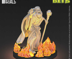 3D Printed Set Small Fire Flames – 3D-gedruckte kleine Flammen (24 Stück)