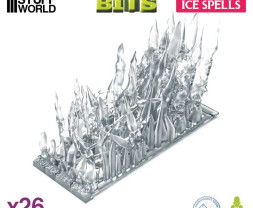 3D Printed Set Ice Spells – 3D-gedruckte Eiseffekte (26 Stück)
