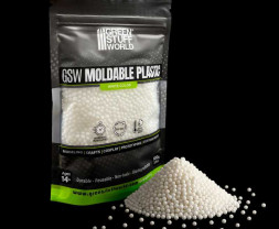 Moldable Thermoplastic Beads – weiße formbare thermoplastische Kügelchen (100 g)