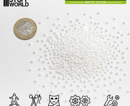 Moldable Thermoplastic Beads – weiße formbare thermoplastische Kügelchen (100 g)