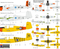 1:72 Saab Safir ″in Nordic Services″