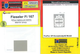 1:72 Fieseler Fi 167 Mask 