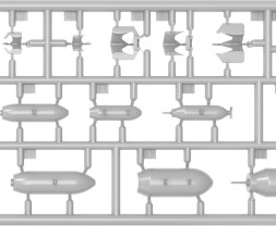 1:48 Republic Thunderbolt Mk.I, Royal Air Force (basic kit)