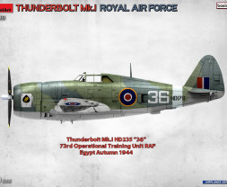 1:48 Republic Thunderbolt Mk.I, Royal Air Force (basic kit)