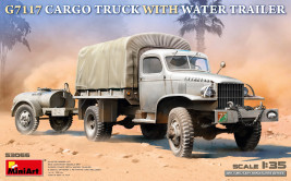 Chevrolet G7117 Lastwagen mit Wasseranhänger im Maßstab 1:35
