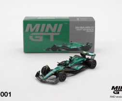 1:64 Aston Martin AMR24 No.18 Lance Stroll 2024 F1 Bahrain