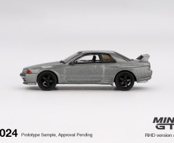 1:64 Nissan Skyline GT-R (NISMO BNR32 CRS Version) Dark Metal Gray