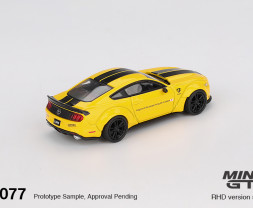 1:64 Ford Mustang Triple Yellow LB-Works