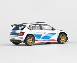 1:43 Škoda Fabia III R5 (2015) – Rallye Monte-Carlo 2017 Design