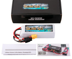 Gens ace Soaring G-Tech LiPo - 4S 2700mAh 14.8V 4S1P (30C) XT60 Plug