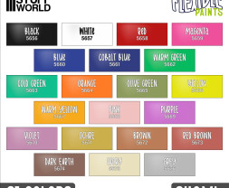 GSW Flexible Paint – flexible Farbe rot (240 ml)