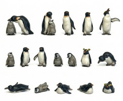 3D Printed Set Penguins – 3D-gedruckte Pinguine (25 Stück)