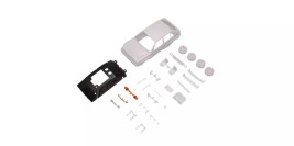 Karoserie Lancia Delta 1992 White Body Set w/ 4WD Rims (nebarvená)