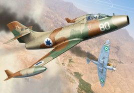 1:72 Dassault MD.450 Ouragan ″In Israel services″