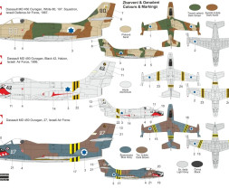 1:72 Dassault MD.450 Ouragan ″In Israel services″