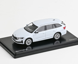 1:43 Škoda Octavia IV FL Combi (2024) – Weißmondmetallic