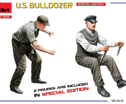 1:35 U.S. Bulldozer with Crew (Special Edition)
