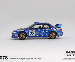 1:64 Subaru Impreza No.23 WRC 99 Acropolis Rally 2000