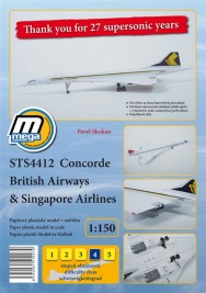 Concorde British Airways & Singapur - Ausschnitt