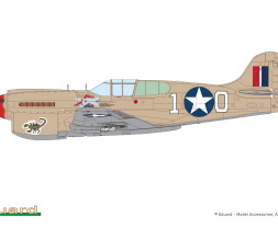 1:48 Curtiss P-40K Warhawk (Royal Class, Dual Combo)