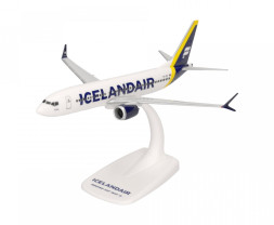 1:200 Boeing B737 MAX 8 Icelandair ″Yellow″ Tail design, Named ″Látrabjarg″ (Snap-Fit)