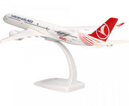 1:200 Airbus A350-941 Turkish Airlines ″400th Aircraft″ Colors, Named ″Tek Yürek″ (Snap-Fit)