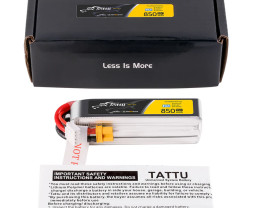 GENS ACE LIPO TATTU R-Line FPV serie - 3S 850mAh 11.4V 3S1P HV (95C)