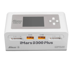 GensAce Imars D300 Plus G-Tech Dual Channel AC/DC 300W/700W nabíječ/vybíječ (bílý)