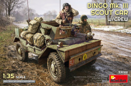 1:35 Dingo Mk.III Scout Car w/Crew