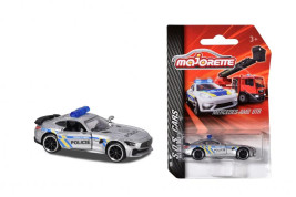 Majorette-Auto aus Metall – Mercedes-Polizei der Tschechischen Republik