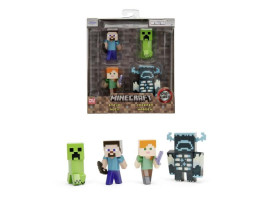Jada Minecraft Figuren, 6,35 cm (2,5 Zoll), 4er-Set
