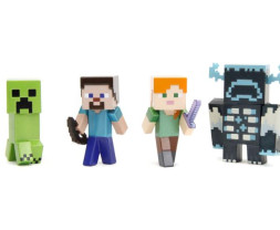 Jada Minecraft Figuren, 6,35 cm (2,5 Zoll), 4er-Set