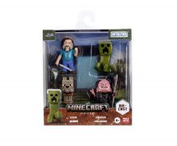 Jada Minecraft Filmfiguren, 6,35 cm, 4er-Set