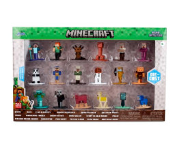 Jada Minecraft Metall-Sammelfiguren (Nano), 18 Stück, Welle 13