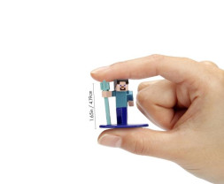 Jada Minecraft Metall-Sammelfiguren (Nano), 18 Stück, Welle 13