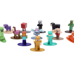 Jada Minecraft Nanofigur im Beutel, DP24, 13 verschiedene Typen, Welle 6
