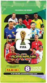 FIFA WORLD CUP 2026 - ADRENALYN - Karten 1 Packung (8 Karten)